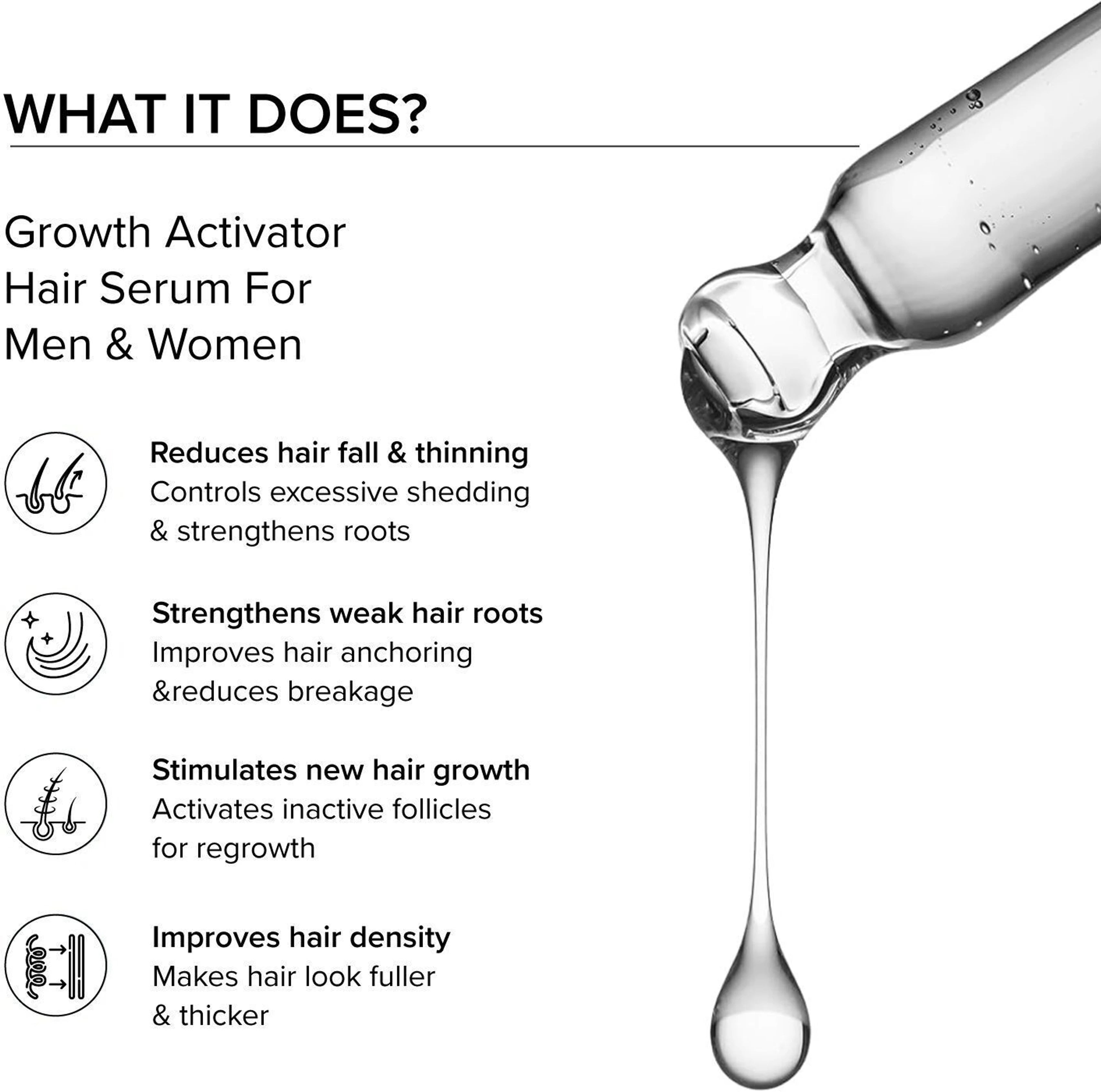 Growth Activator Hair Serum For Scalp - 30ml